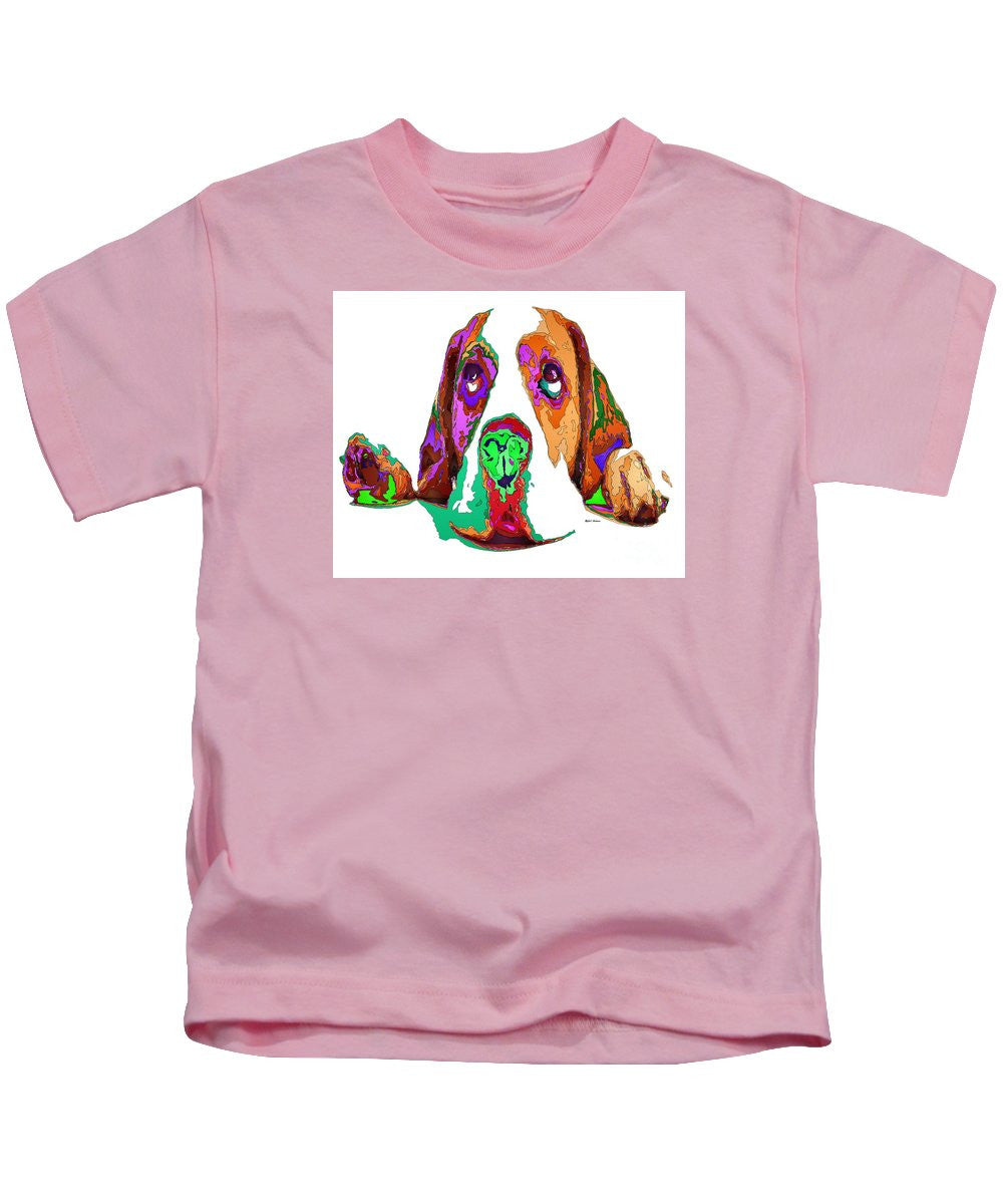 T-shirt pour enfants - J'ai été sage, je le promets. Série pour animaux de compagnie