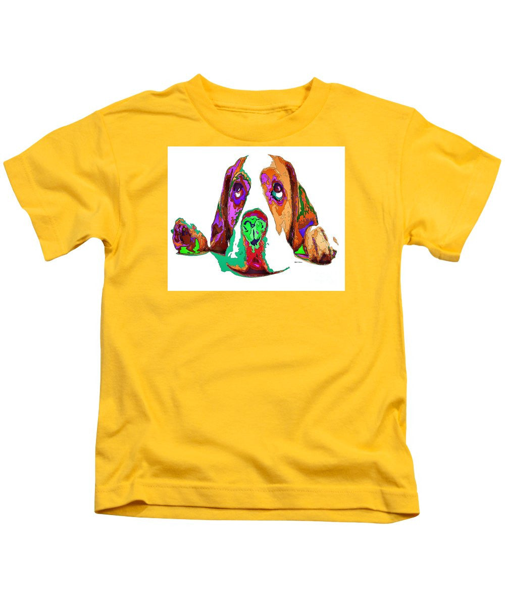 T-shirt pour enfants - J'ai été sage, je le promets. Série pour animaux de compagnie