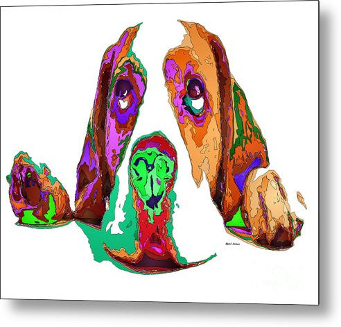 Metal Print - I Have Been Good, I Promise. Pet Series