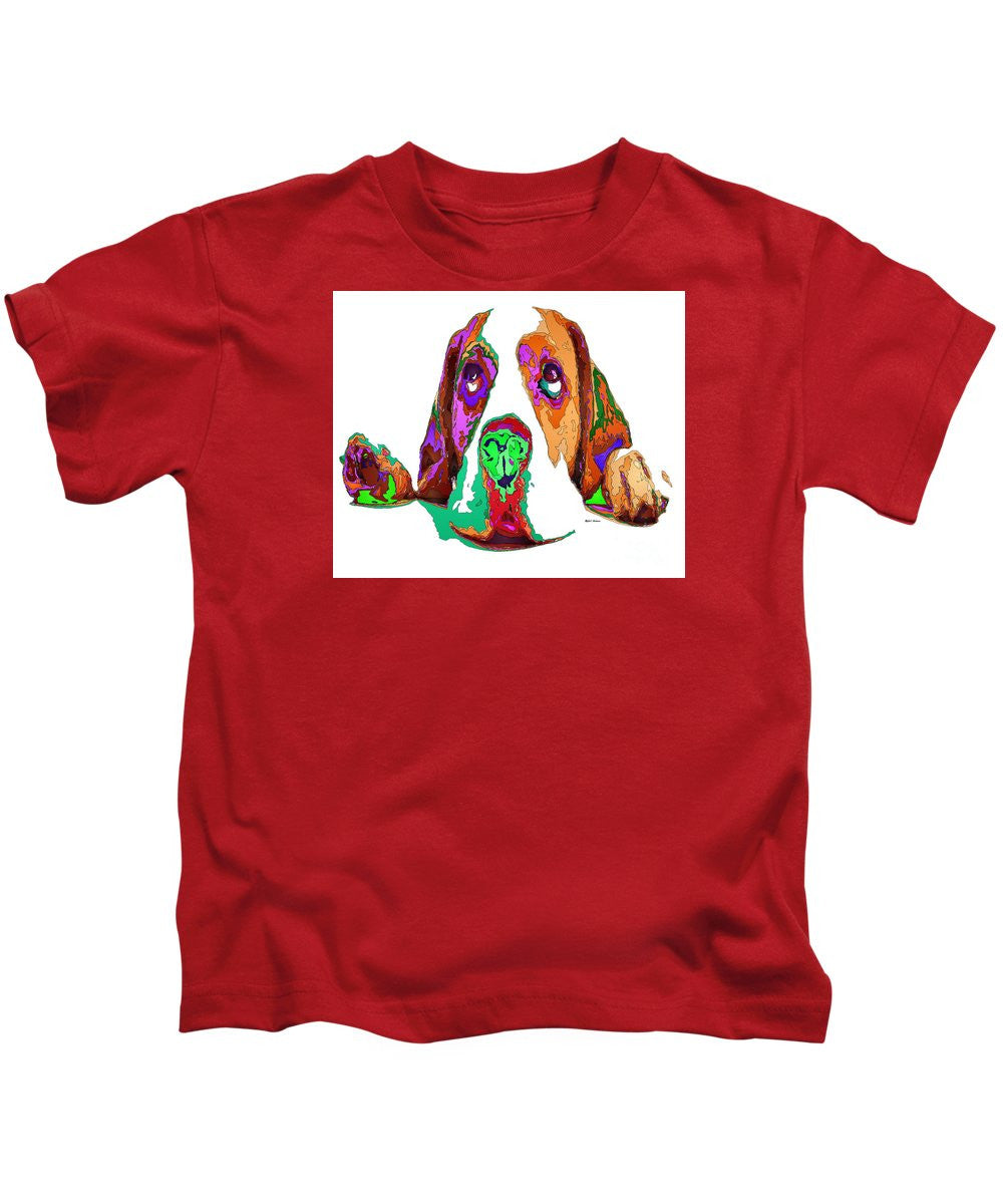 T-shirt pour enfants - J'ai été sage, je le promets. Série pour animaux de compagnie