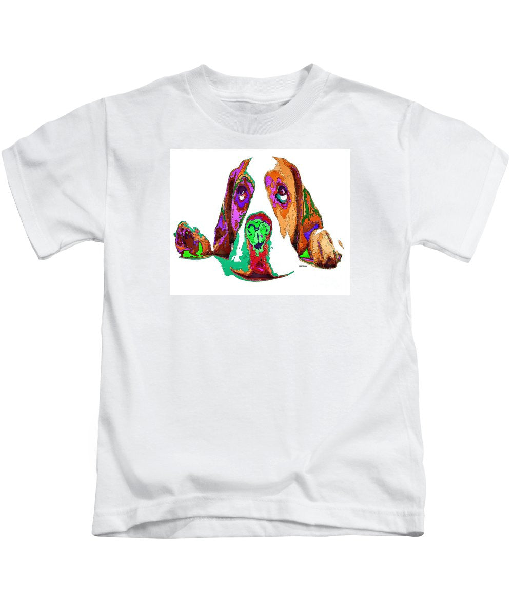 T-shirt pour enfants - J'ai été sage, je le promets. Série pour animaux de compagnie