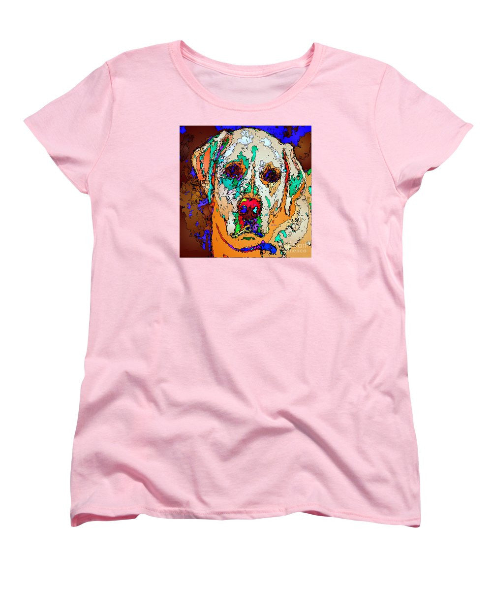 Women's T-Shirt (Standard Cut) - I Love You. Pet Series