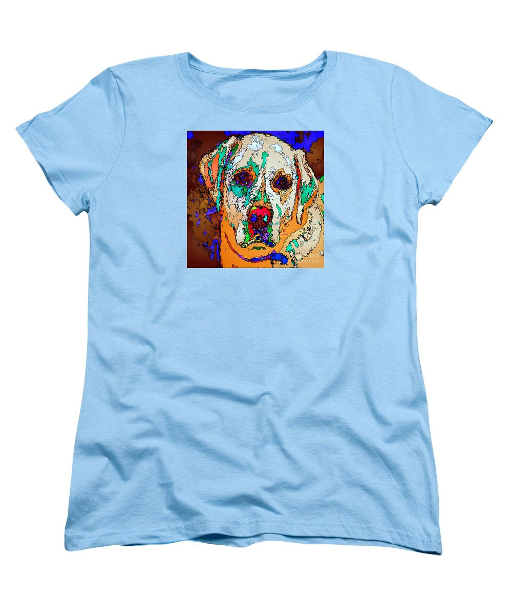 Women's T-Shirt (Standard Cut) - I Love You. Pet Series