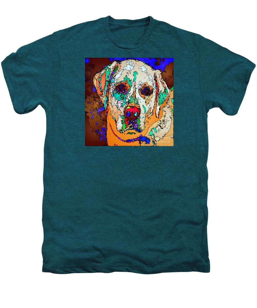 Men's Premium T-Shirt - I Love You. Pet Series