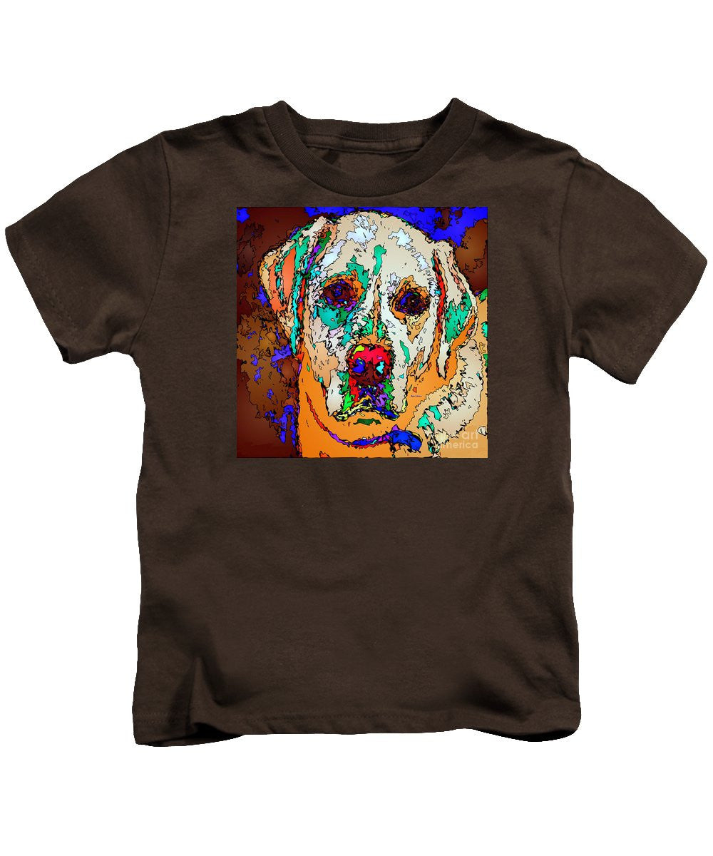 Kids T-Shirt - I Love You. Pet Series