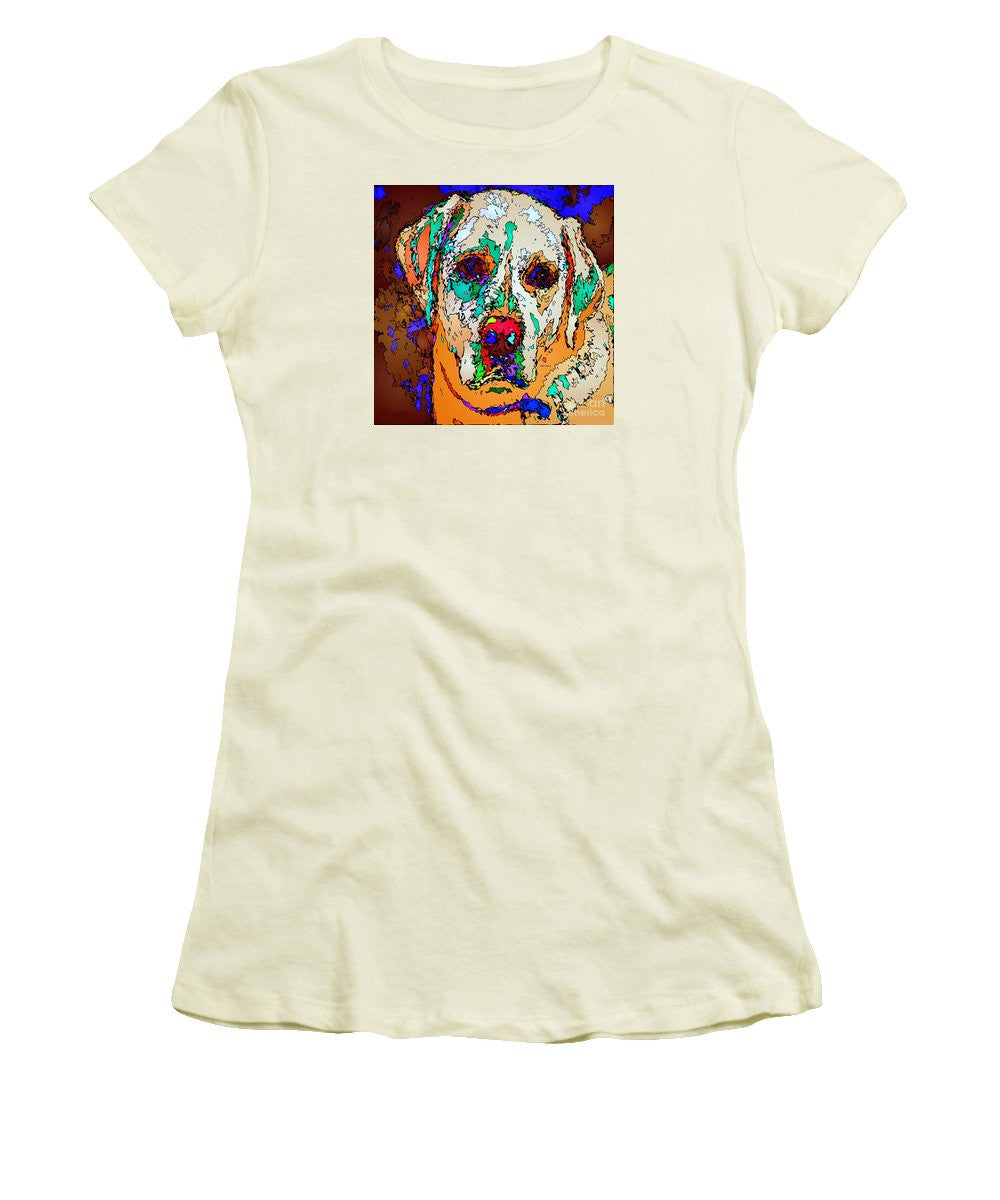 Women's T-Shirt (Junior Cut) - I Love You. Pet Series