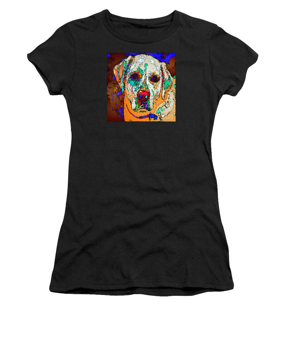 Women's T-Shirt (Junior Cut) - I Love You. Pet Series