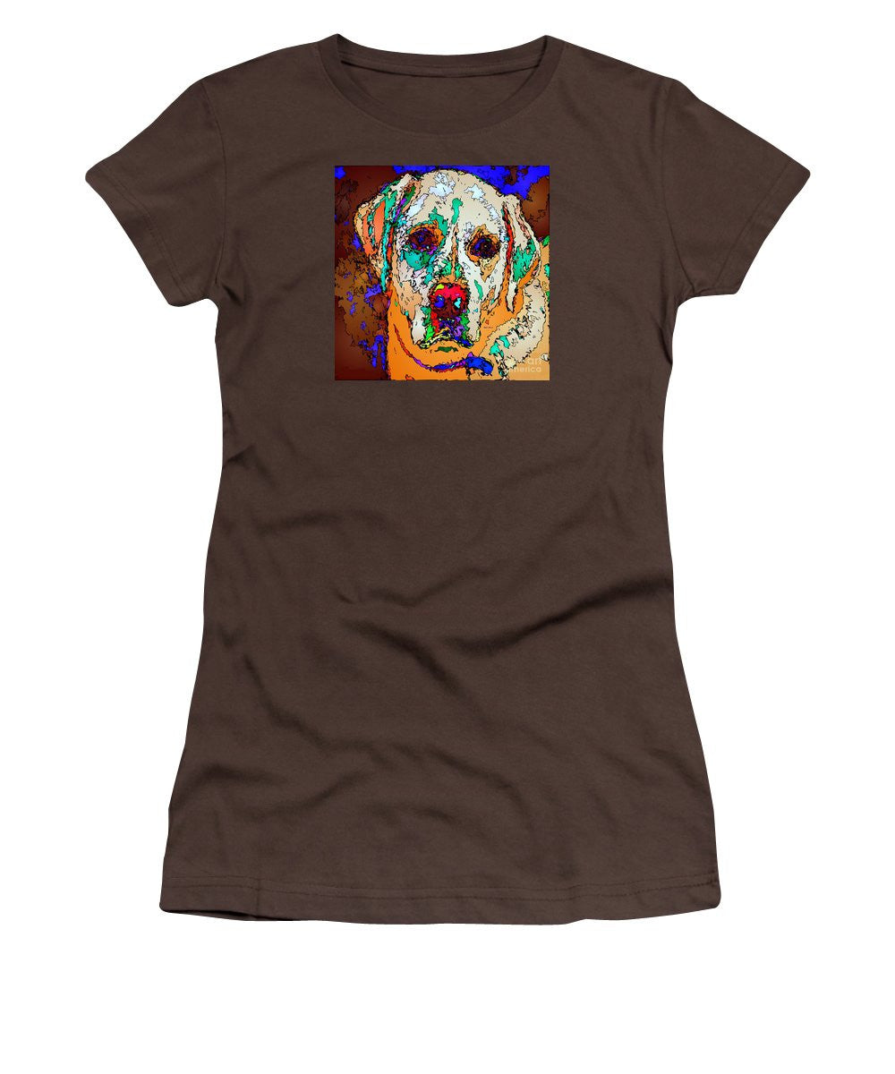 Women's T-Shirt (Junior Cut) - I Love You. Pet Series