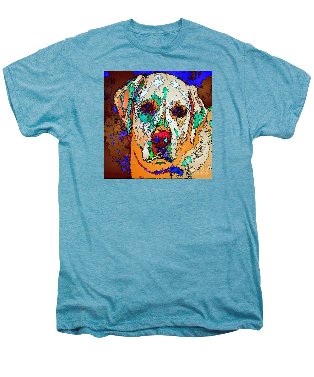 Men's Premium T-Shirt - I Love You. Pet Series