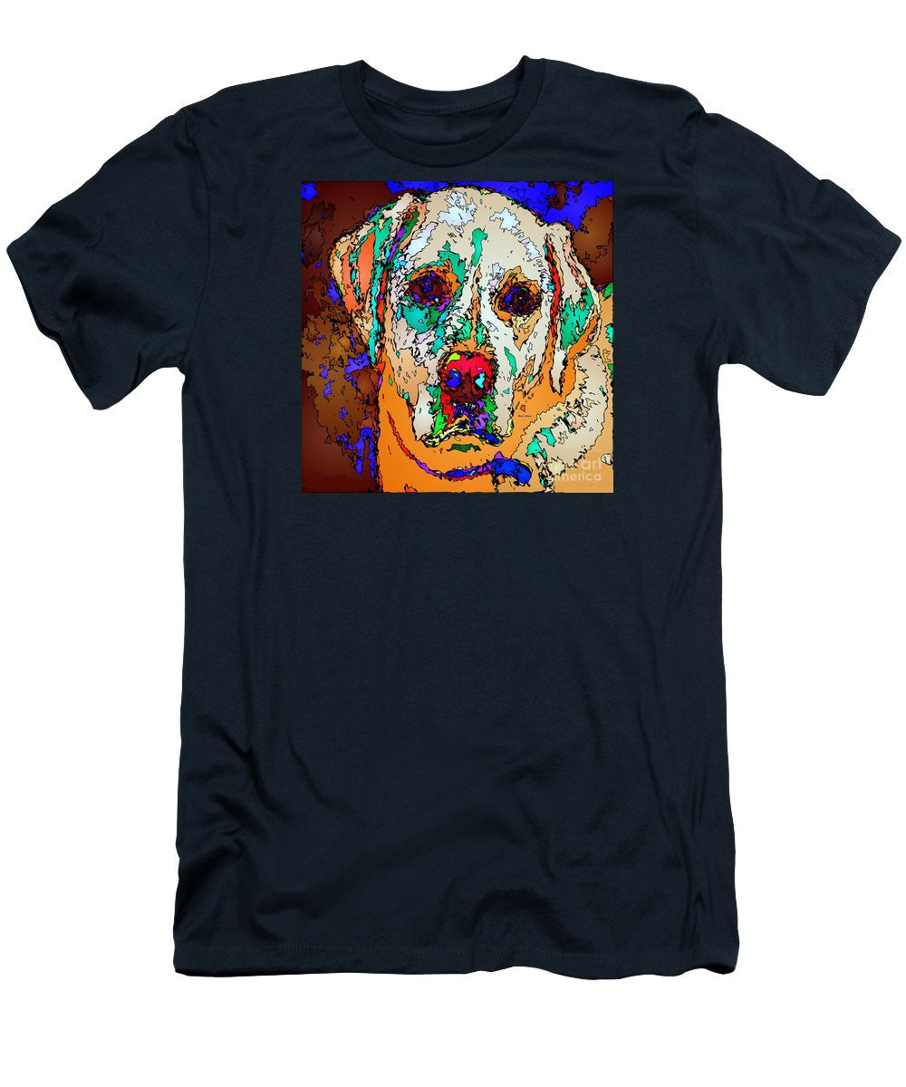 Men's T-Shirt (Slim Fit) - I Love You. Pet Series