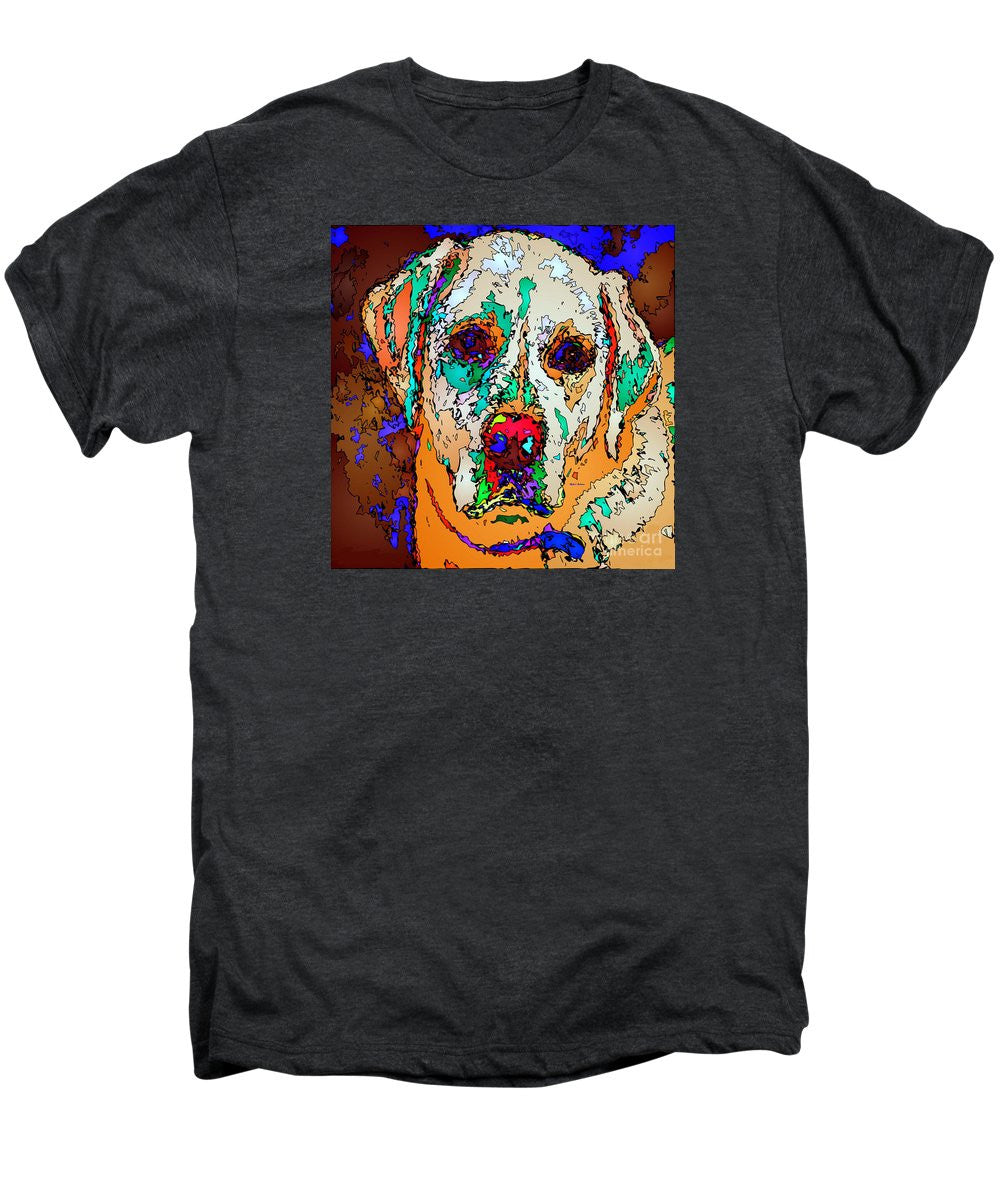 Men's Premium T-Shirt - I Love You. Pet Series