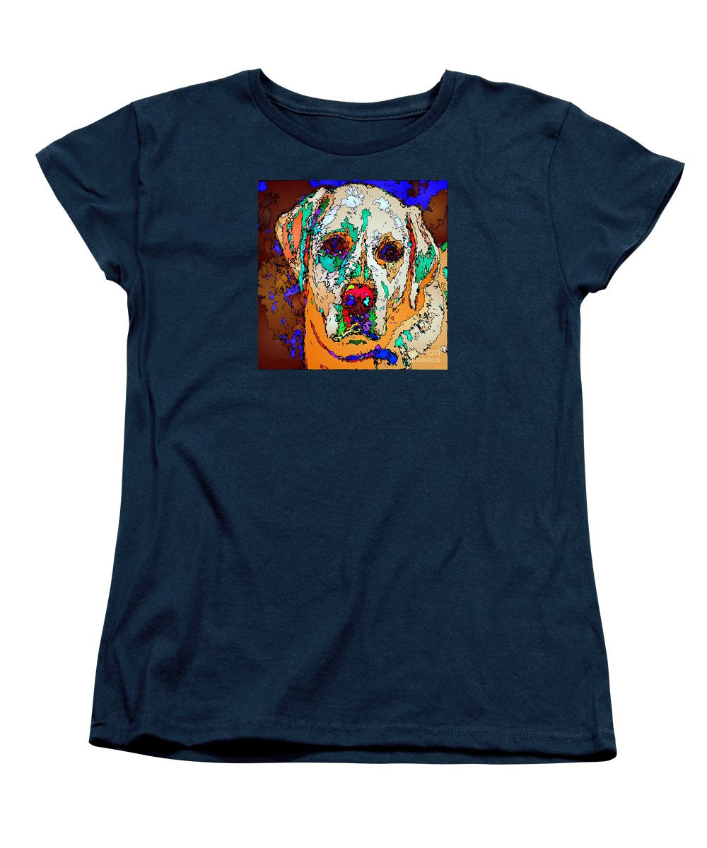 Women's T-Shirt (Standard Cut) - I Love You. Pet Series