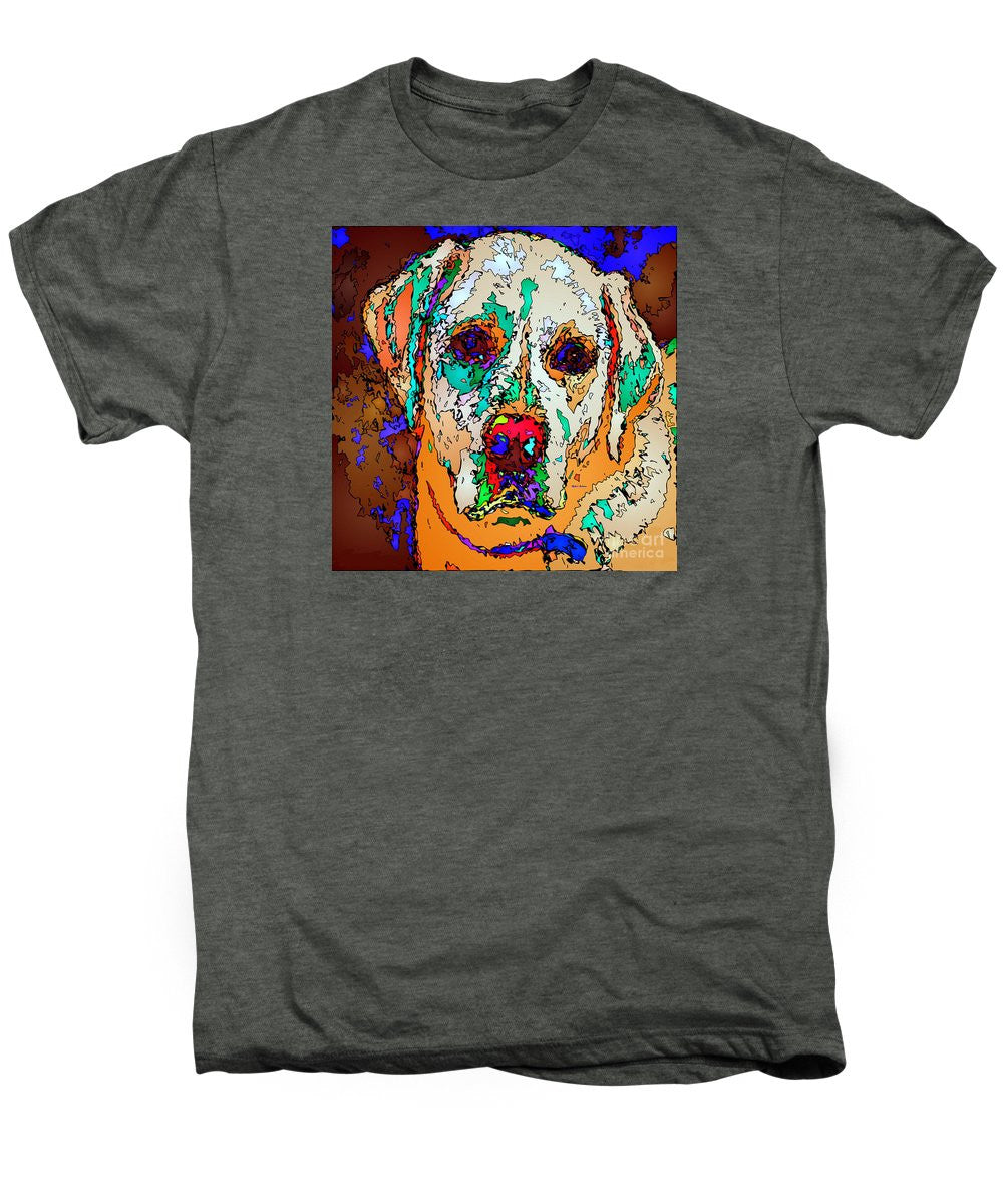 Men's Premium T-Shirt - I Love You. Pet Series