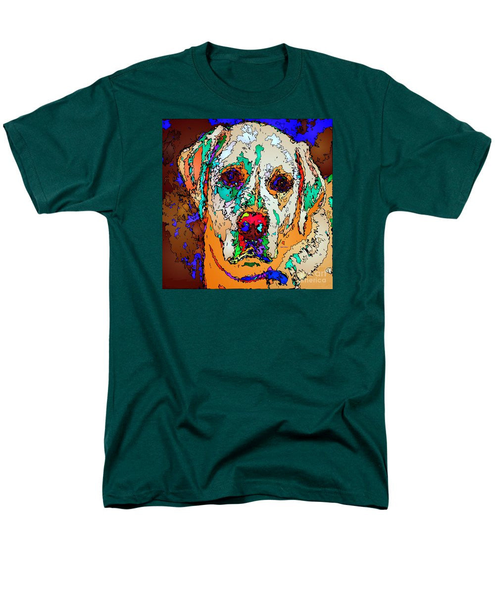 Men's T-Shirt  (Regular Fit) - I Love You. Pet Series