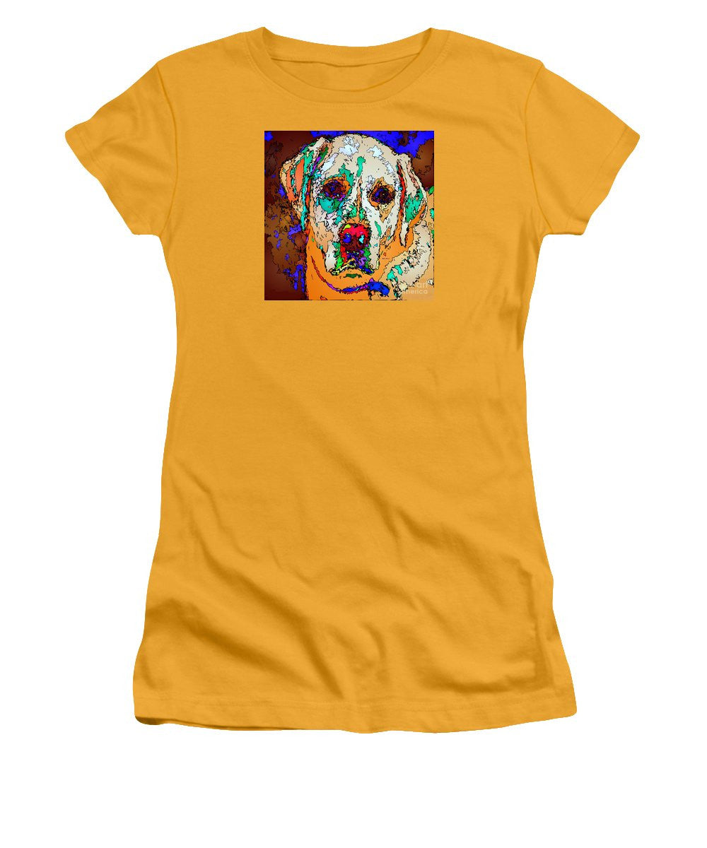 Women's T-Shirt (Junior Cut) - I Love You. Pet Series