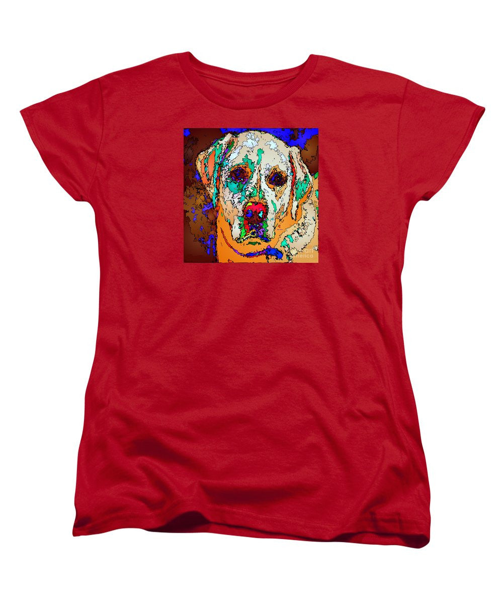 Women's T-Shirt (Standard Cut) - I Love You. Pet Series