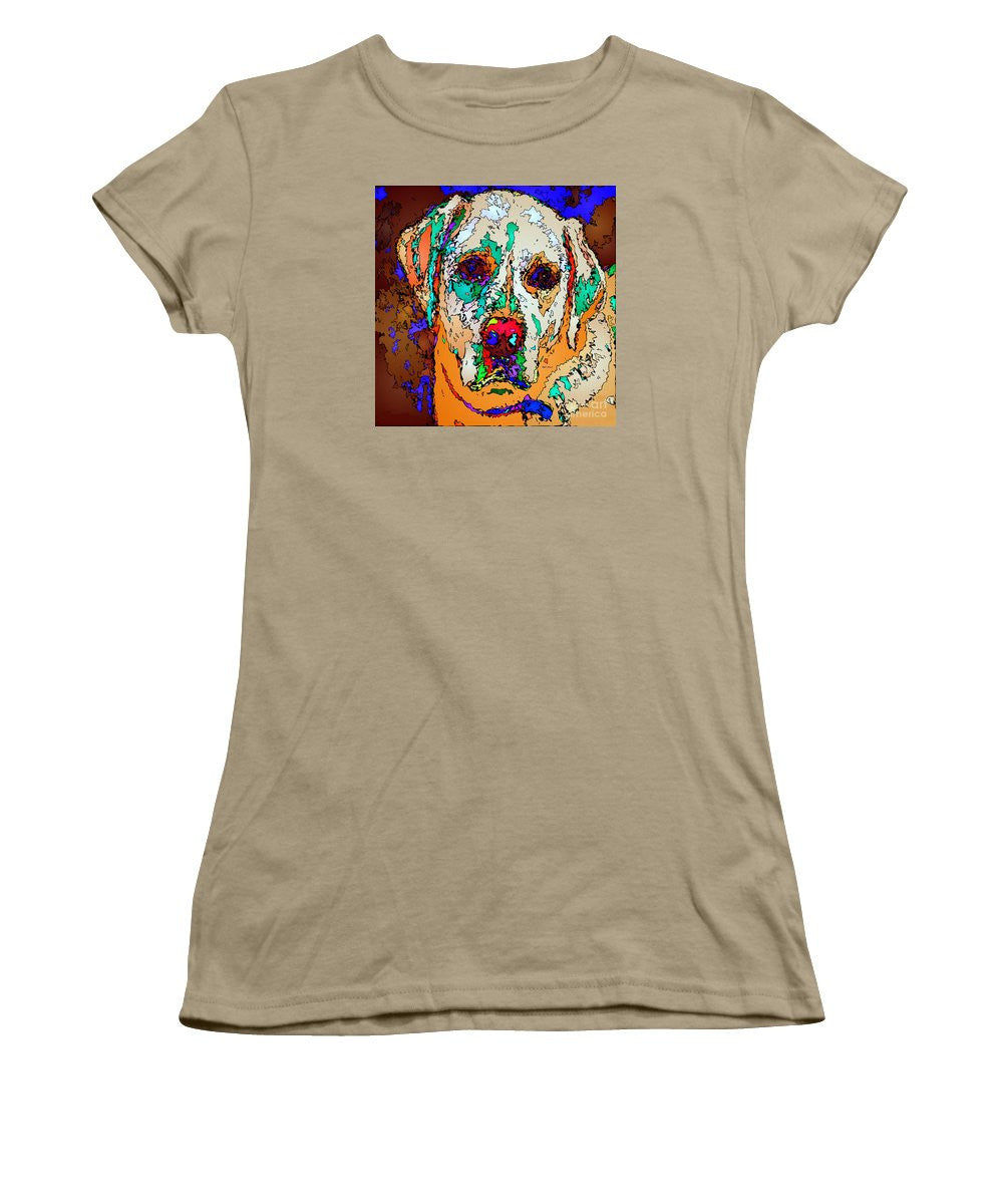 Women's T-Shirt (Junior Cut) - I Love You. Pet Series