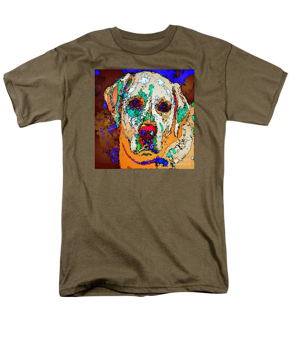 Men's T-Shirt  (Regular Fit) - I Love You. Pet Series