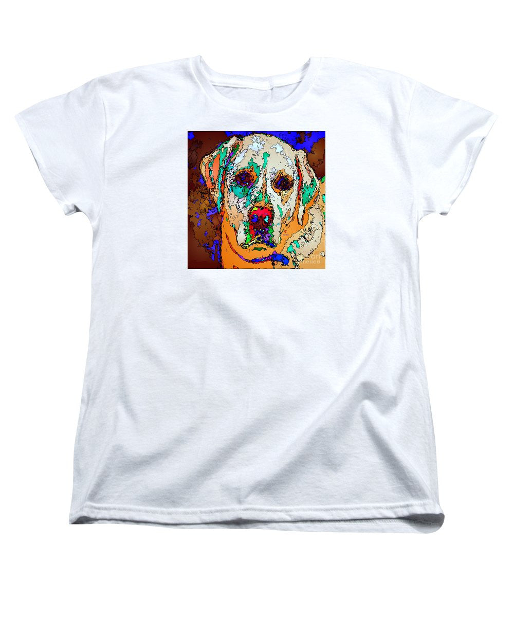 Women's T-Shirt (Standard Cut) - I Love You. Pet Series