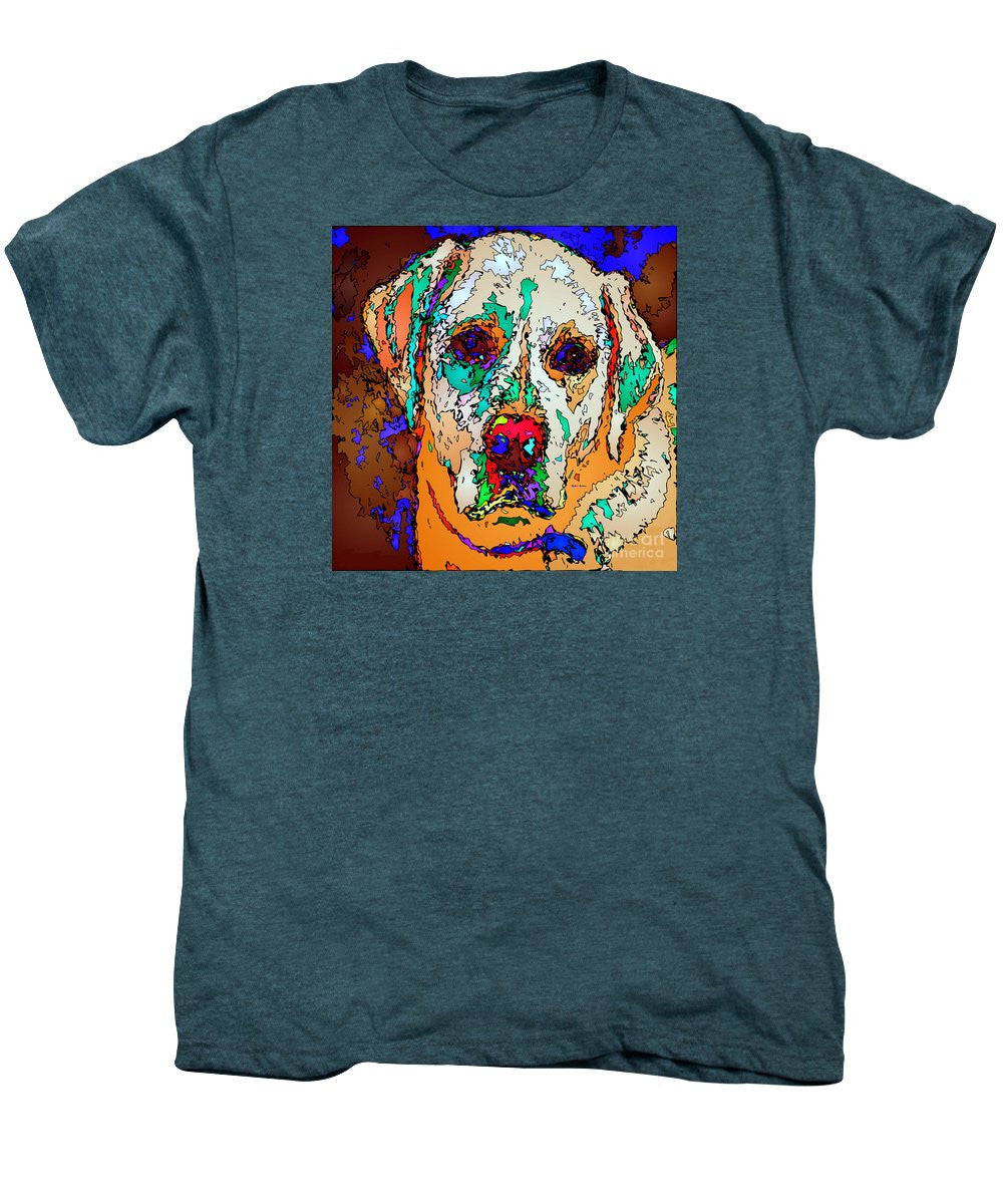 Men's Premium T-Shirt - I Love You. Pet Series