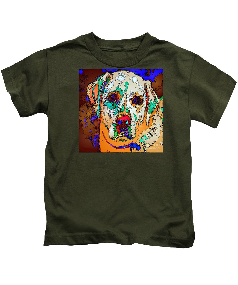 Kids T-Shirt - I Love You. Pet Series