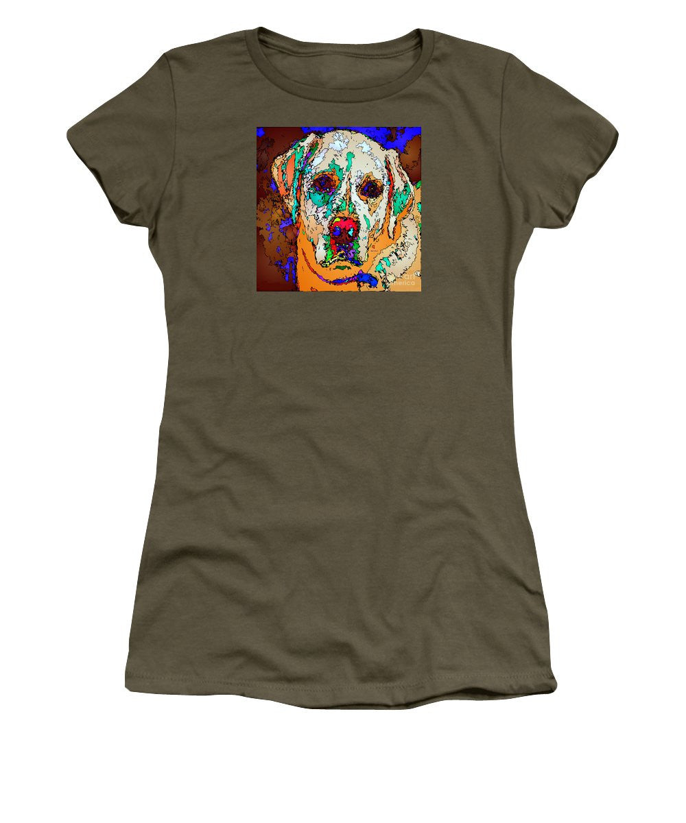 Women's T-Shirt (Junior Cut) - I Love You. Pet Series