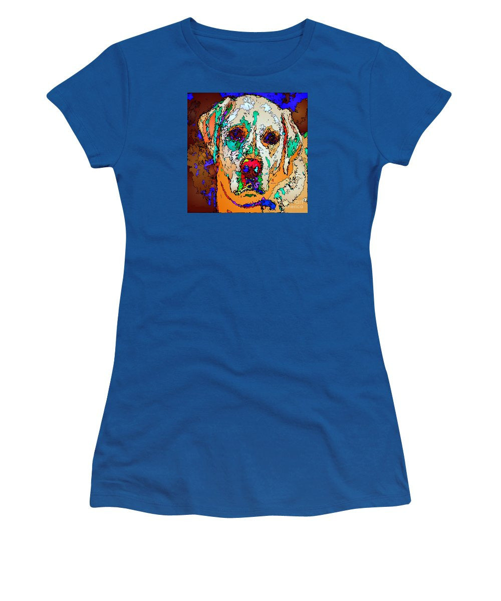 Women's T-Shirt (Junior Cut) - I Love You. Pet Series