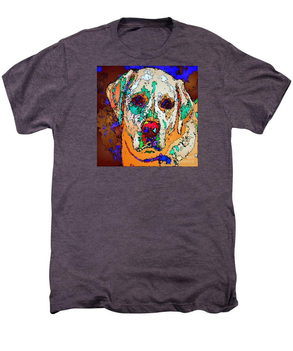 Men's Premium T-Shirt - I Love You. Pet Series