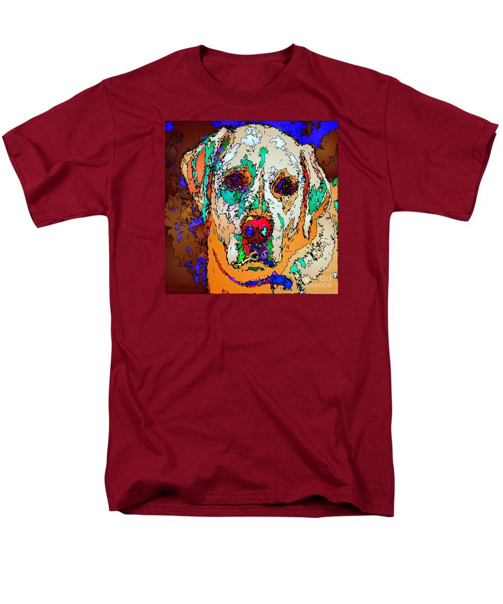 Men's T-Shirt  (Regular Fit) - I Love You. Pet Series