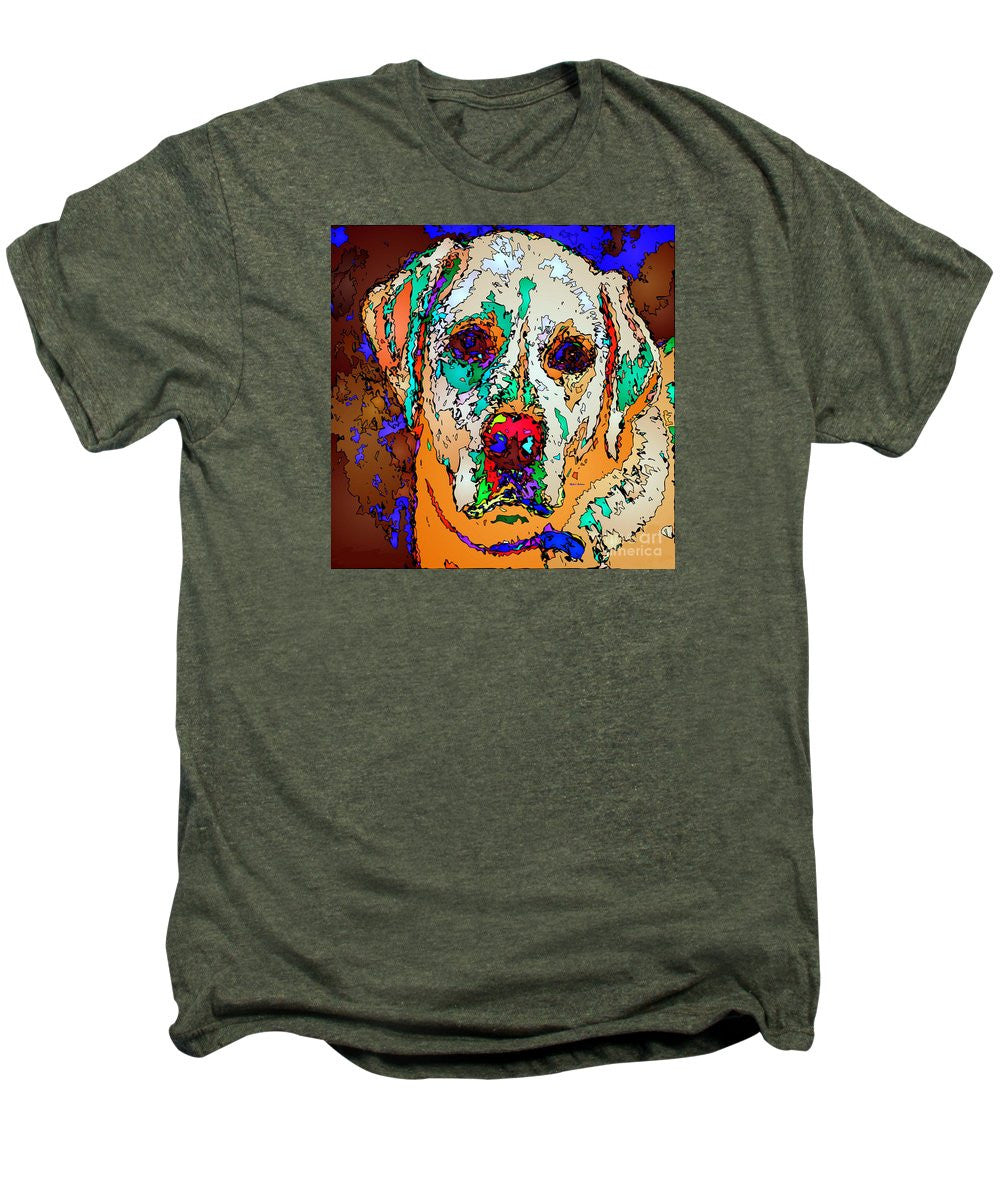 Men's Premium T-Shirt - I Love You. Pet Series