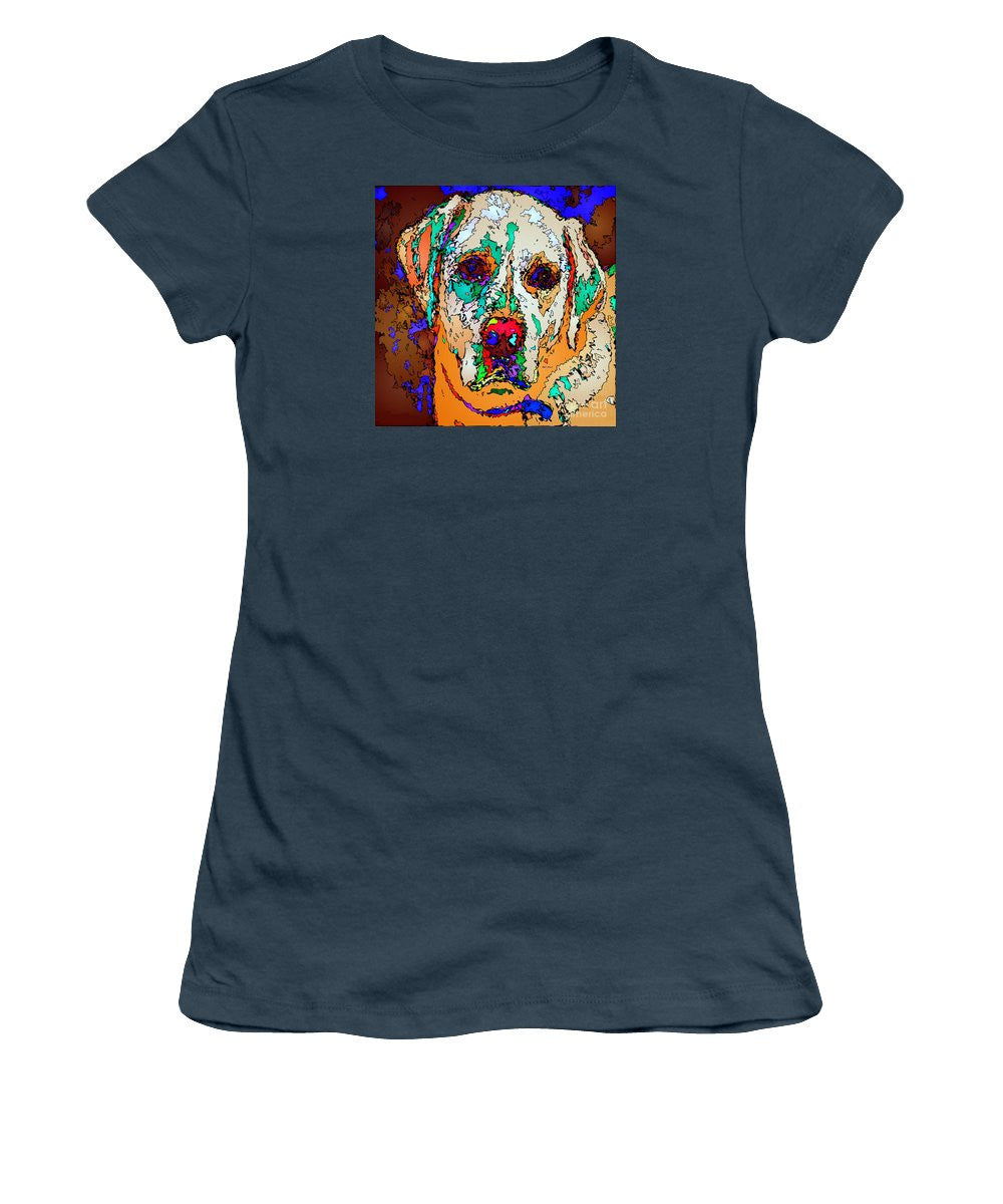 Women's T-Shirt (Junior Cut) - I Love You. Pet Series