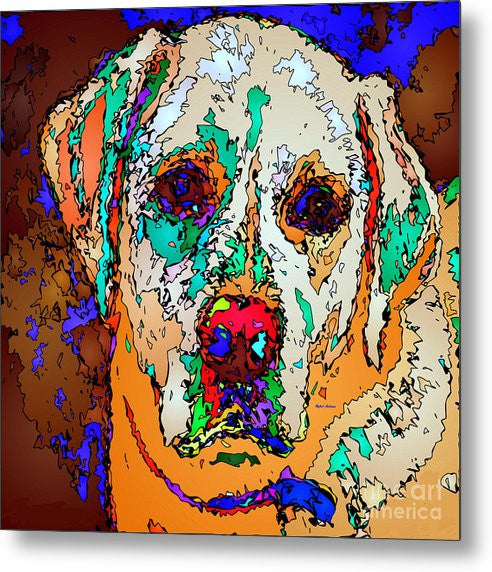 Metal Print - I Love You. Pet Series