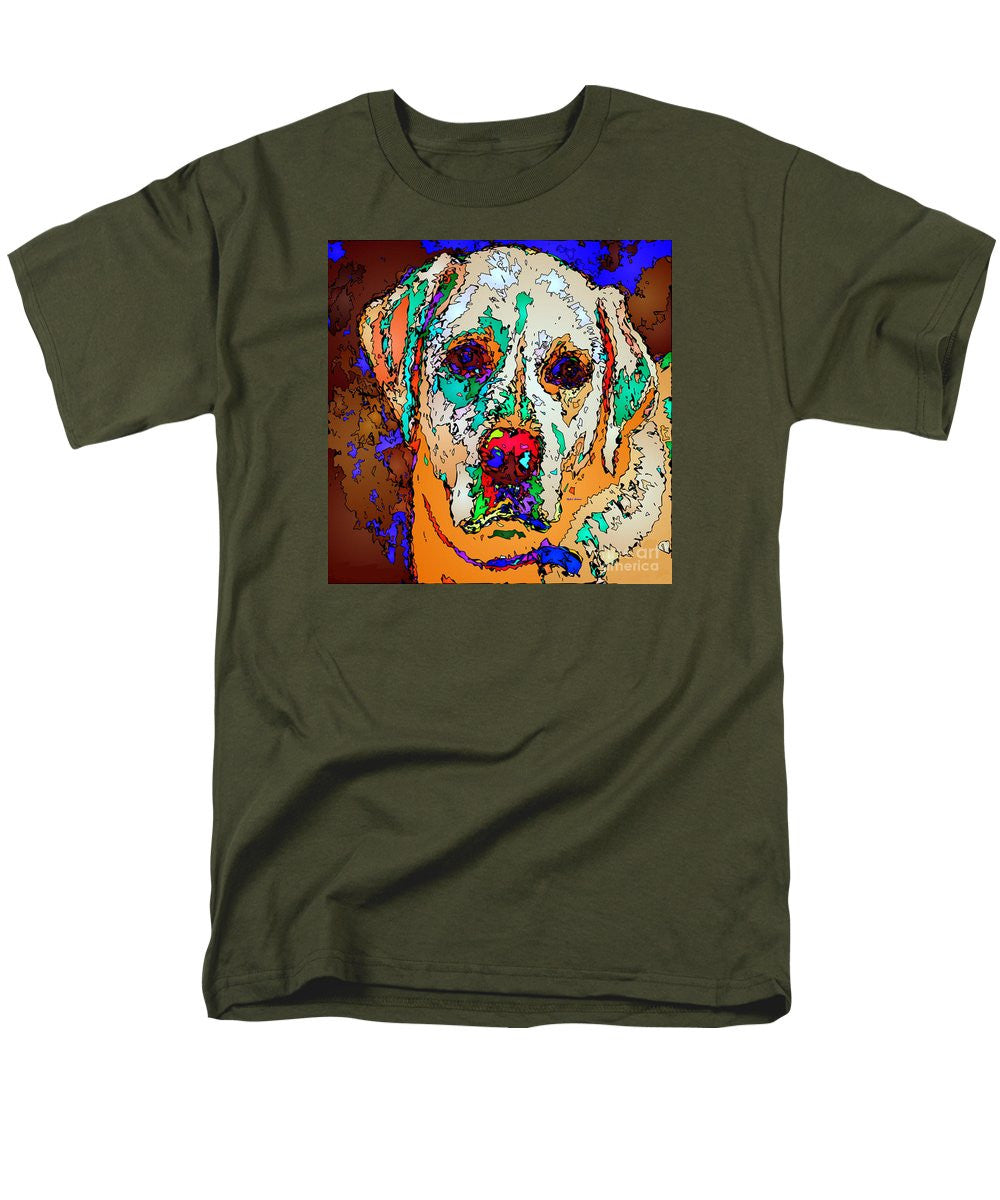 Men's T-Shirt  (Regular Fit) - I Love You. Pet Series