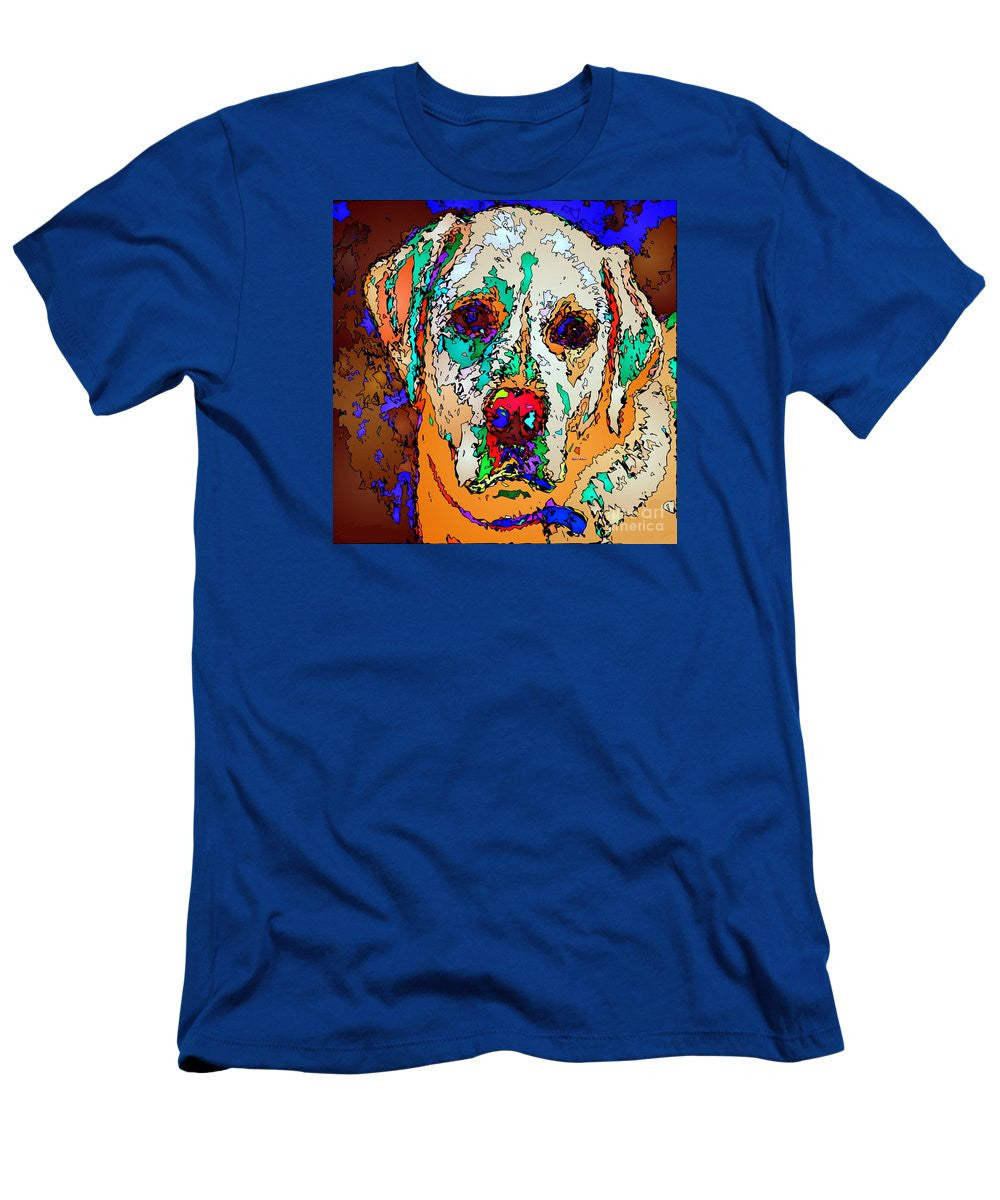 Men's T-Shirt (Slim Fit) - I Love You. Pet Series