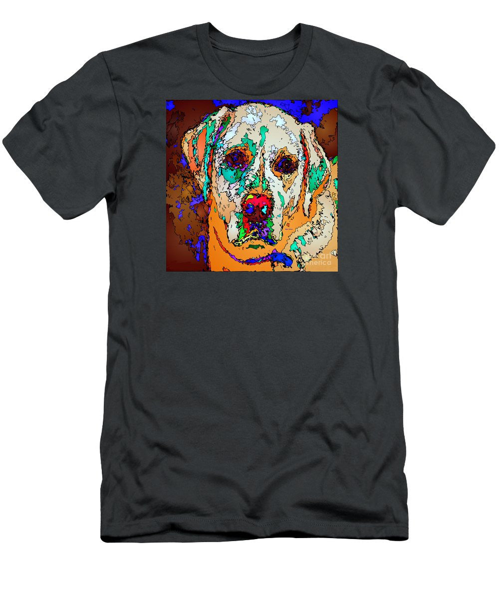 Men's T-Shirt (Slim Fit) - I Love You. Pet Series