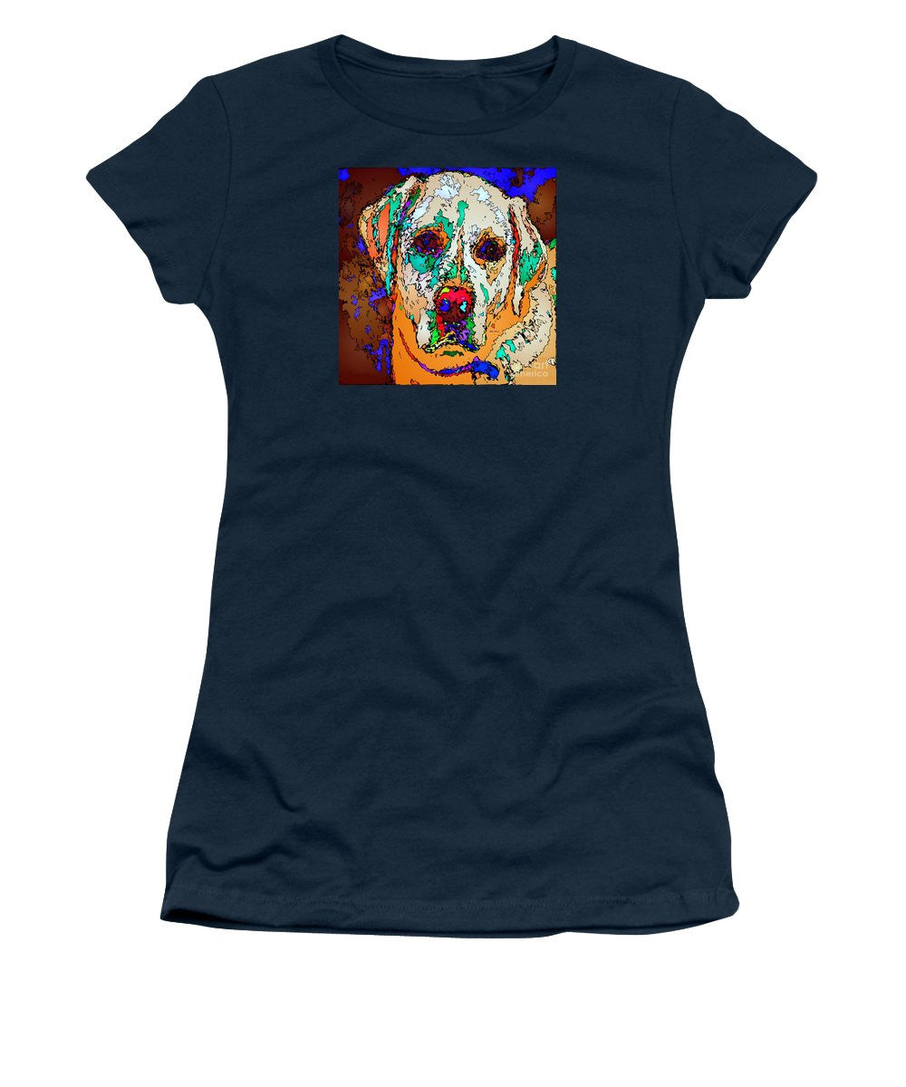 Women's T-Shirt (Junior Cut) - I Love You. Pet Series