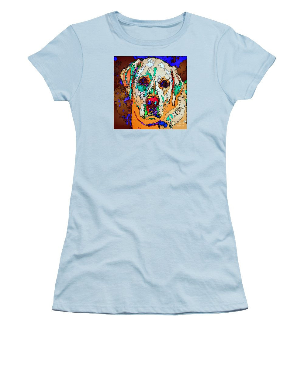 Women's T-Shirt (Junior Cut) - I Love You. Pet Series