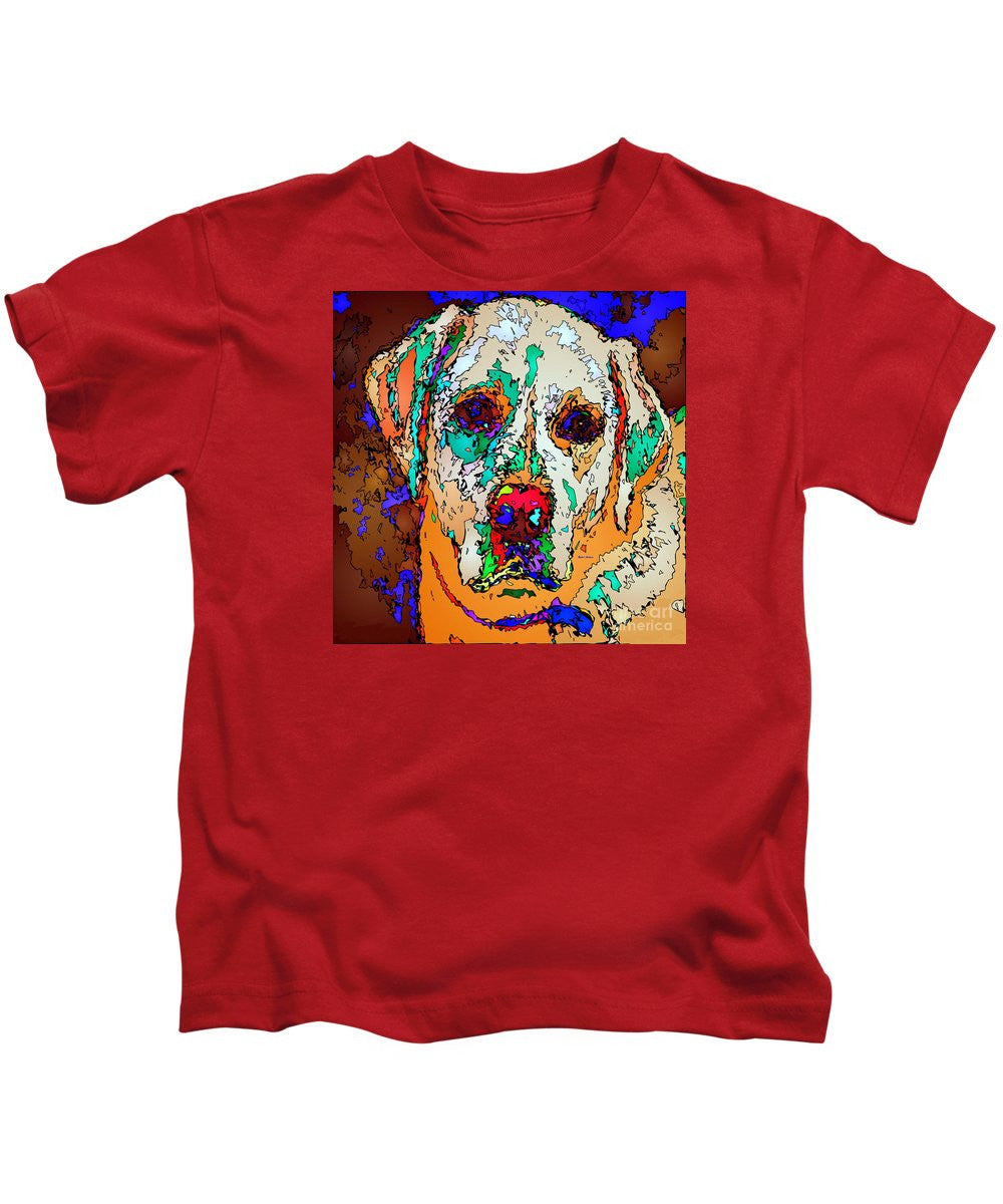 Kids T-Shirt - I Love You. Pet Series