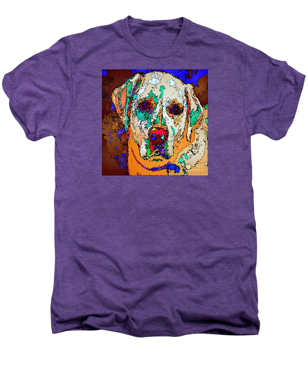 Men's Premium T-Shirt - I Love You. Pet Series