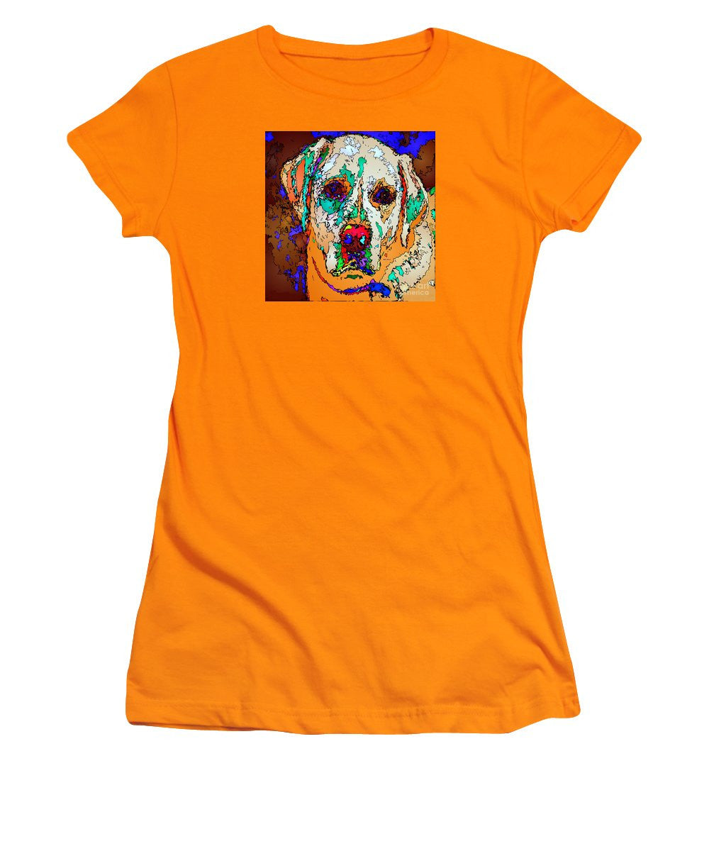 Women's T-Shirt (Junior Cut) - I Love You. Pet Series