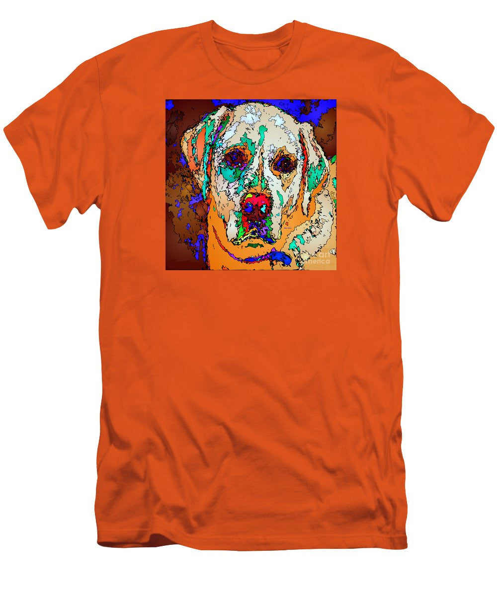 Men's T-Shirt (Slim Fit) - I Love You. Pet Series