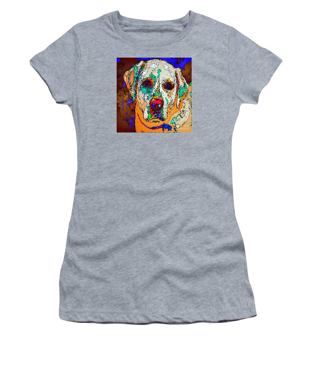 Women's T-Shirt (Junior Cut) - I Love You. Pet Series