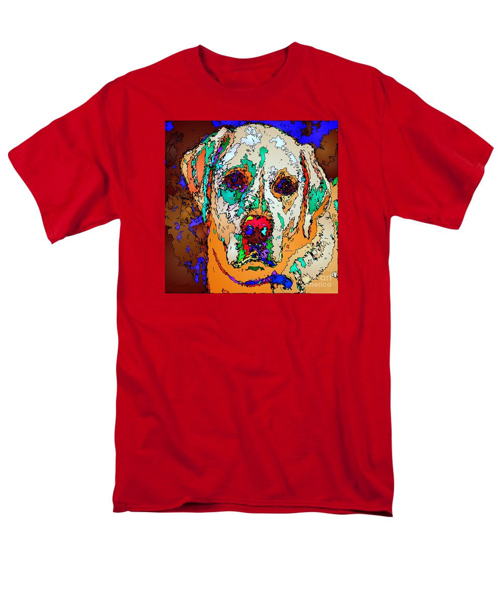 Men's T-Shirt  (Regular Fit) - I Love You. Pet Series