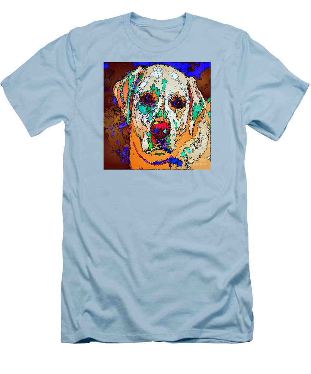 Men's T-Shirt (Slim Fit) - I Love You. Pet Series