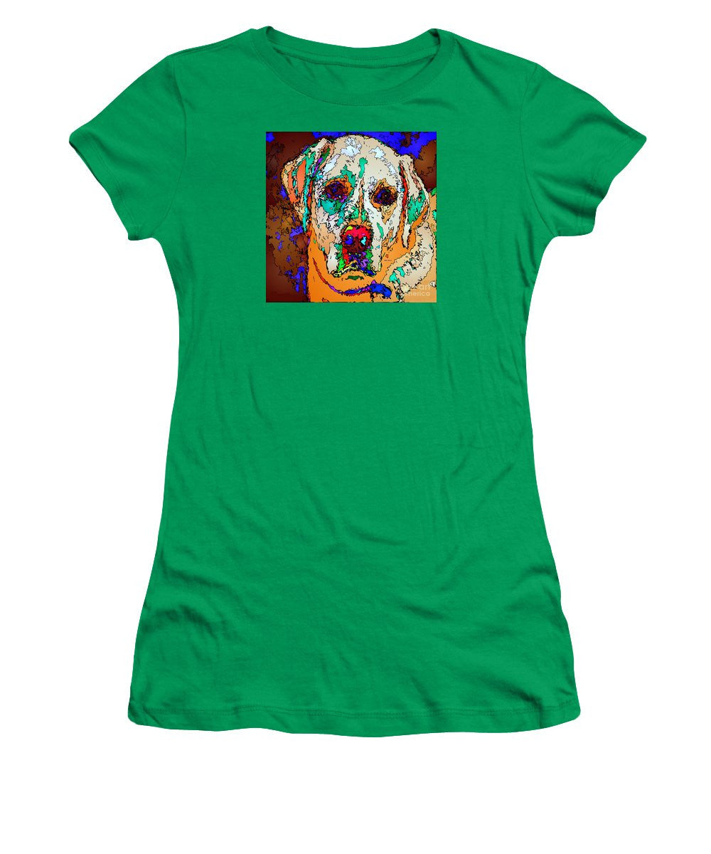 Women's T-Shirt (Junior Cut) - I Love You. Pet Series