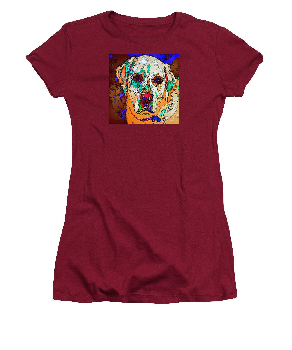 Women's T-Shirt (Junior Cut) - I Love You. Pet Series