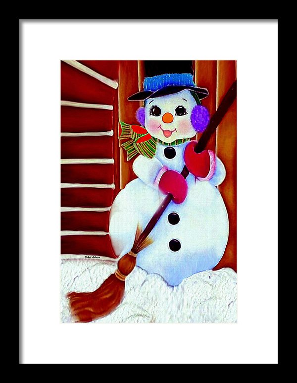 I Will Clean Your Snow For Free - Framed Print