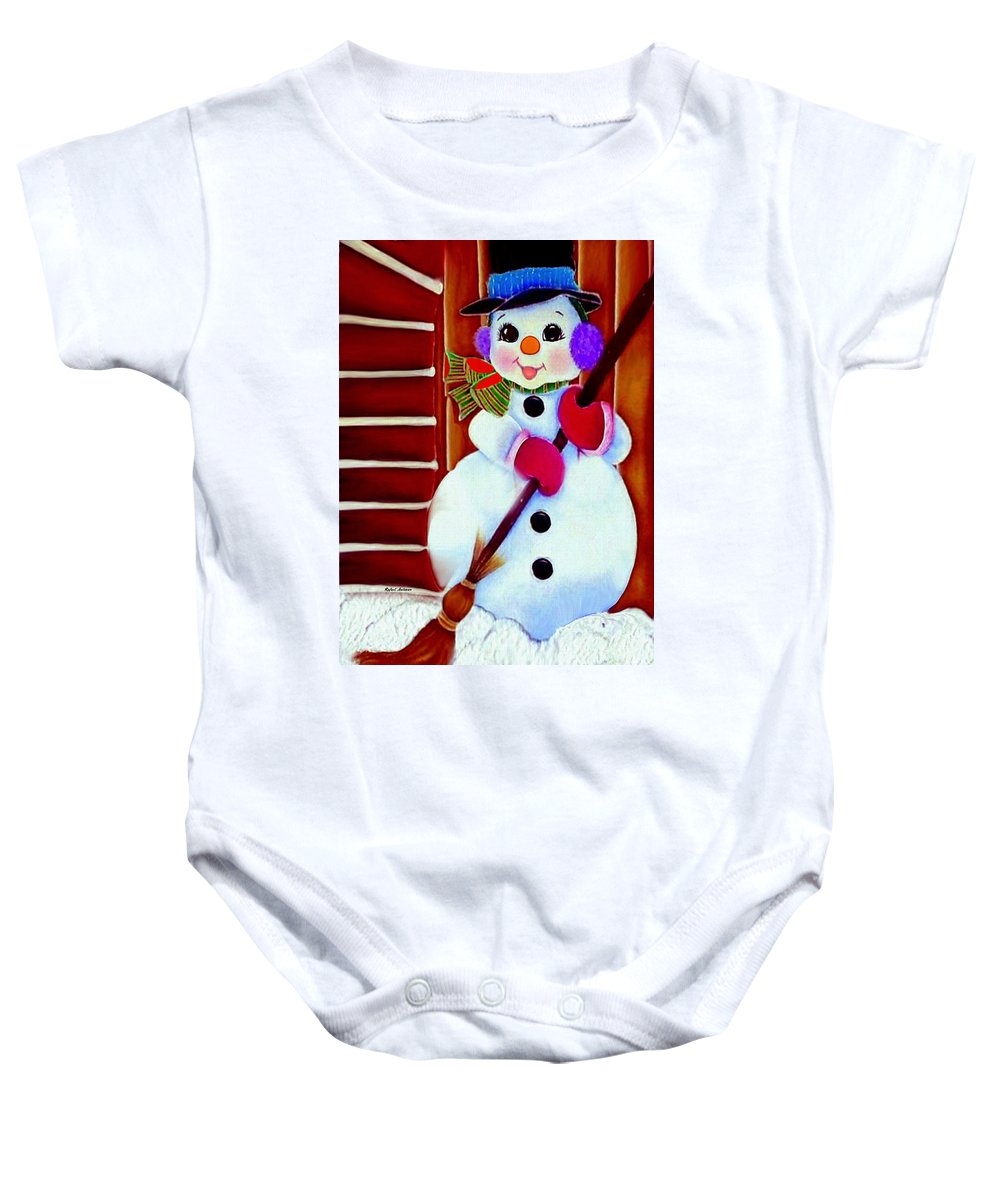 I Will Clean Your Snow For Free - Baby Onesie