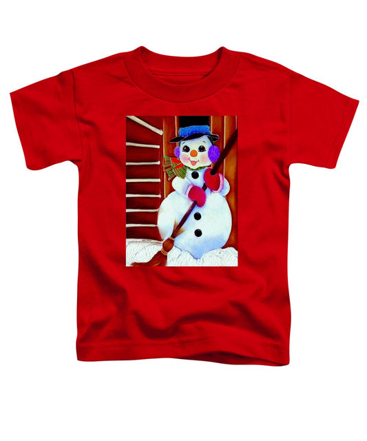 I Will Clean Your Snow For Free - Toddler T-Shirt