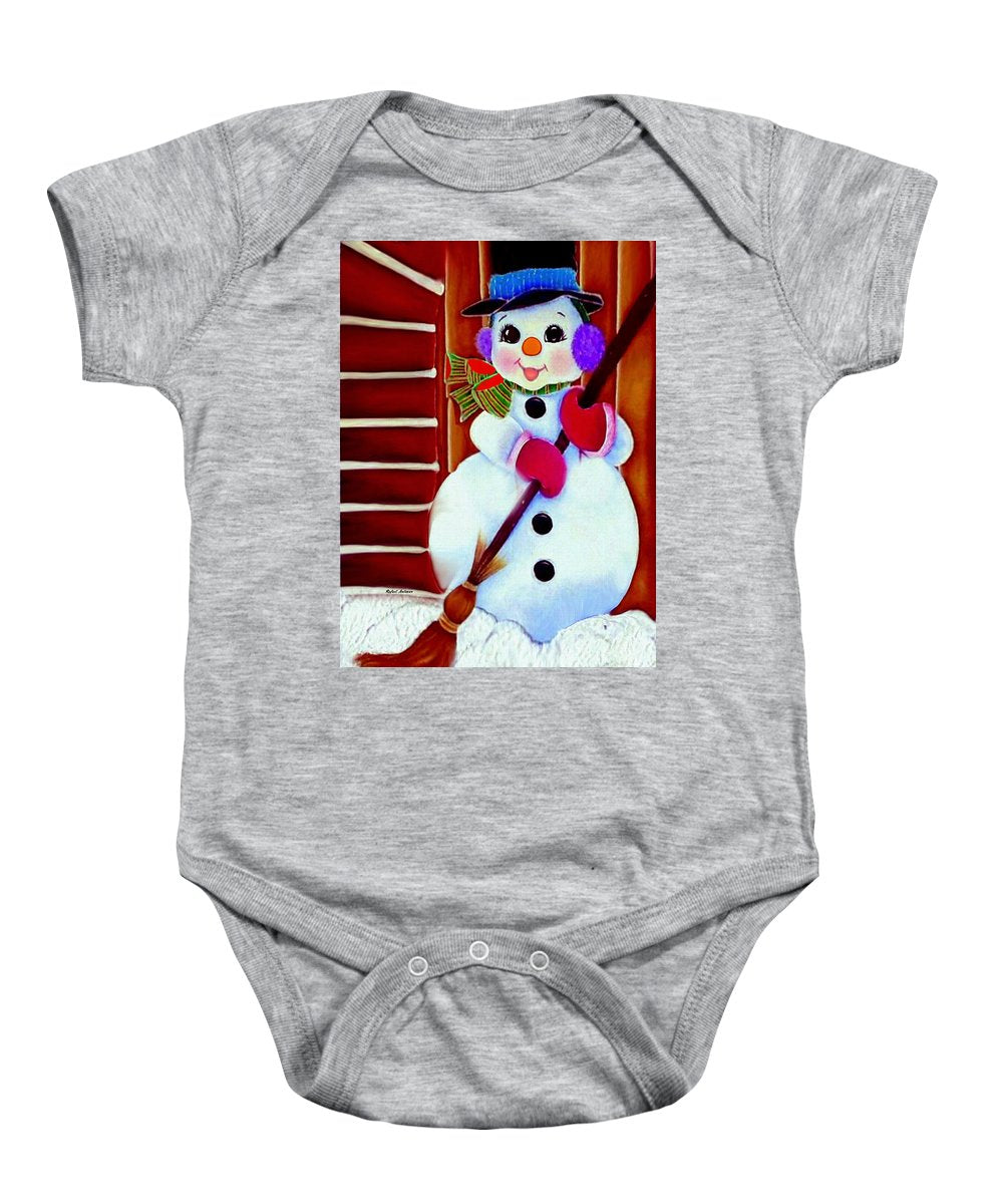 I Will Clean Your Snow For Free - Baby Onesie